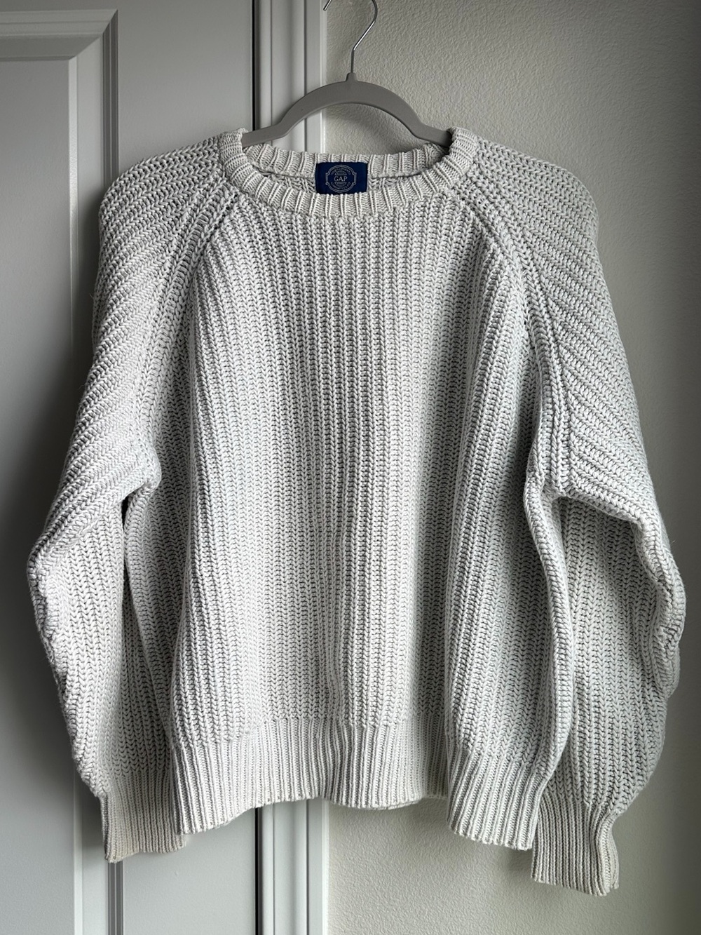 Vintage 80s GAP Raglan Chunky Knit Sweater